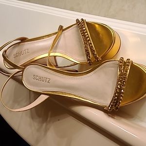 Schutz platform sandals